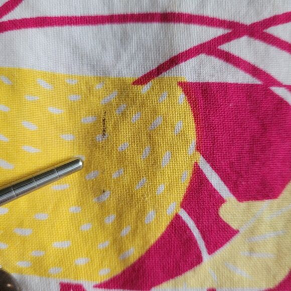 Vintage 80s Esprit Kids Food Fruit Print Button Short Sleeve Shirt Teens Sz L - Picture 8 of 14